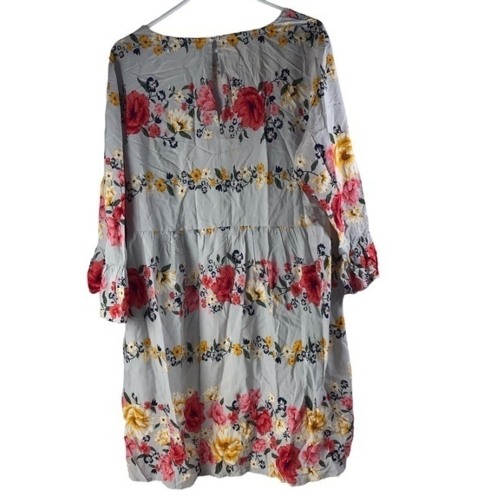 Nwt Old Navy Floral Shift Dress / Bell Sleeves size XL - Picture 3 of 5
